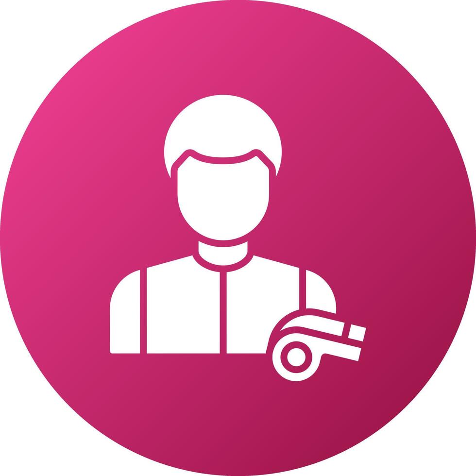 Referee Icon Style vector