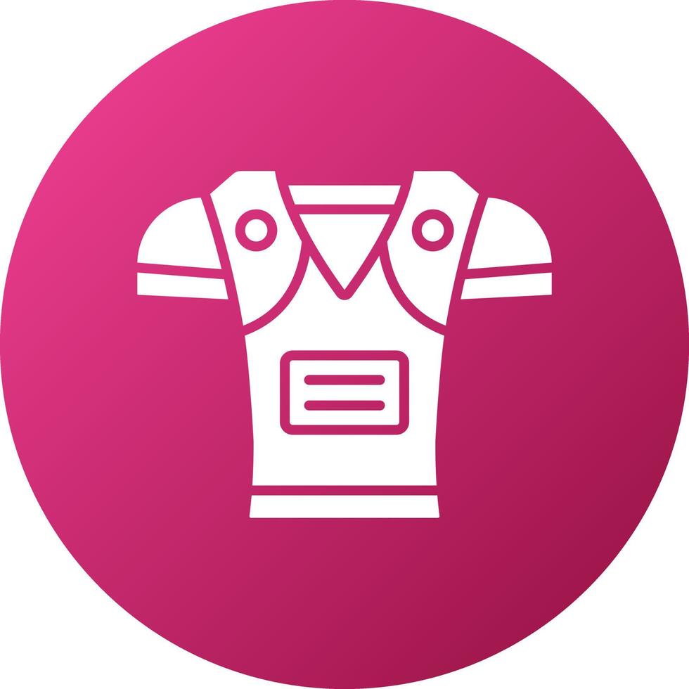 Chest Armor Icon Style vector