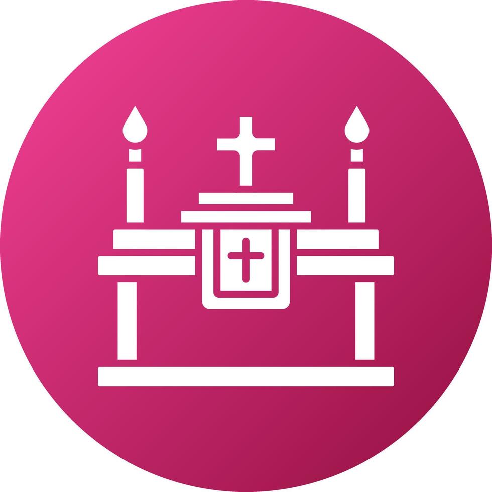 Altar Icon Style vector