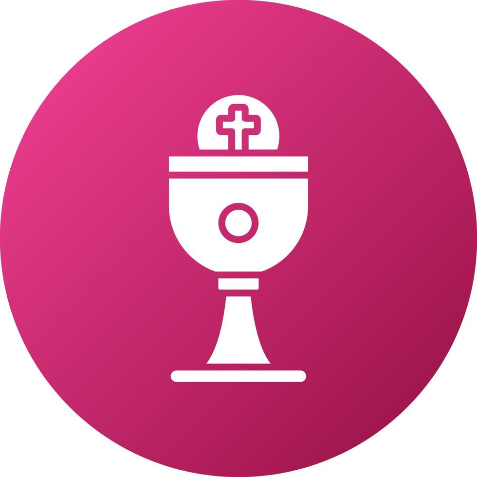 Eucharist Icon Style vector