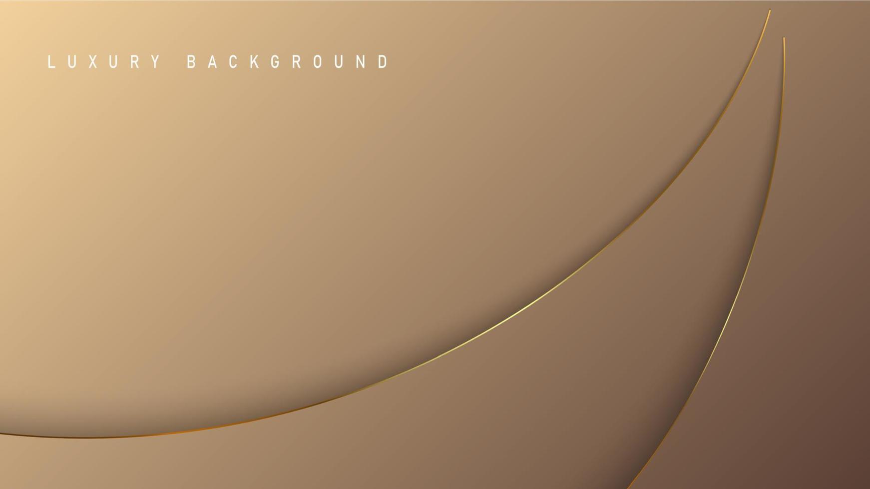 Geometric luxury background with gold elements template for your design vector