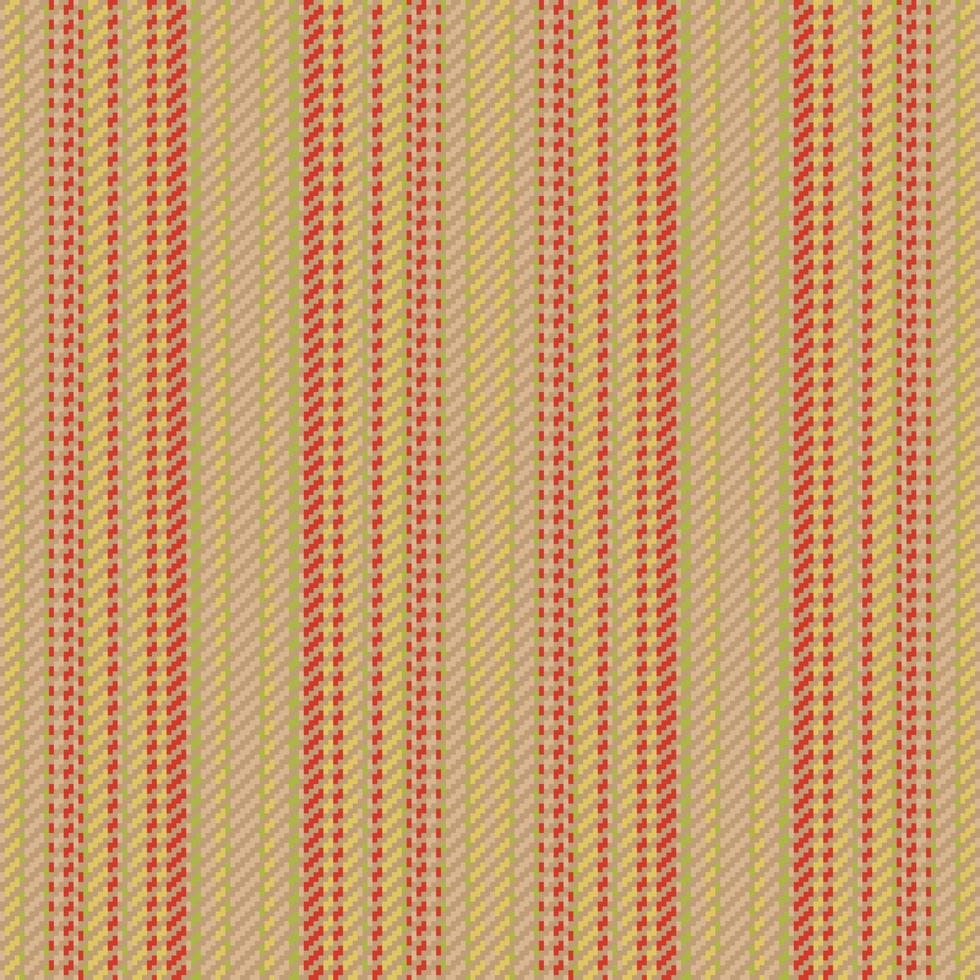 Textile texture background. Lines pattern vector. Stripe vertical fabric seamless. vector