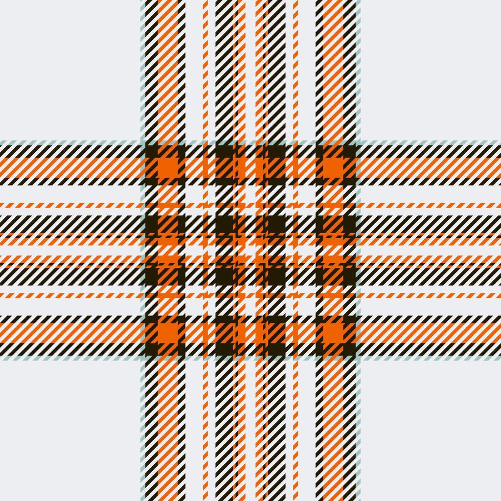 Plaid check pattern. Seamless fabric texture. Tartan textile print. vector