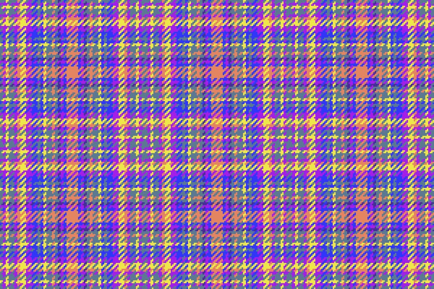 Tartan texture fabric. Check textile background. Pattern seamless vector plaid.