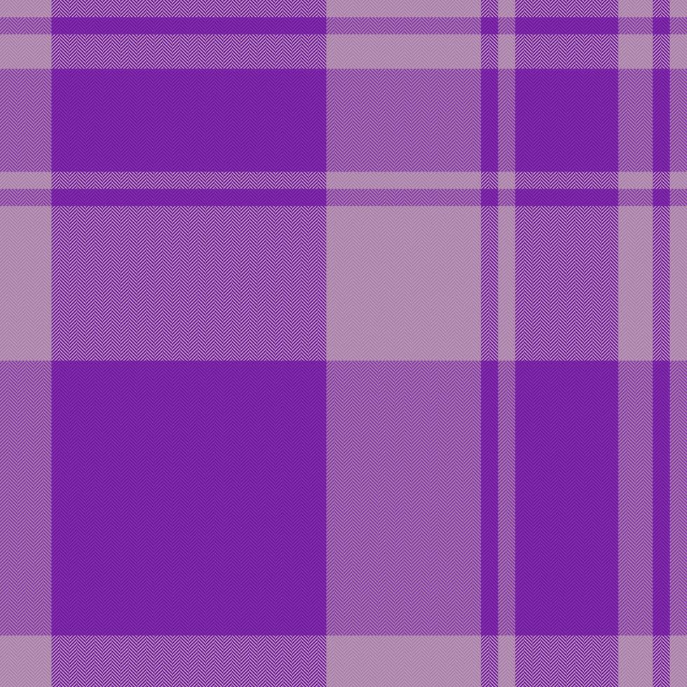 Check pattern texture. Vector seamless textile. Fabric plaid tartan background.