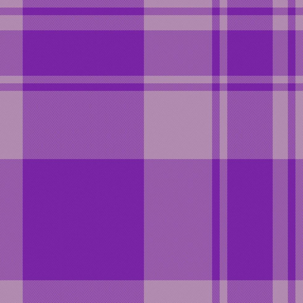 Check pattern texture. Vector seamless textile. Fabric plaid tartan background.