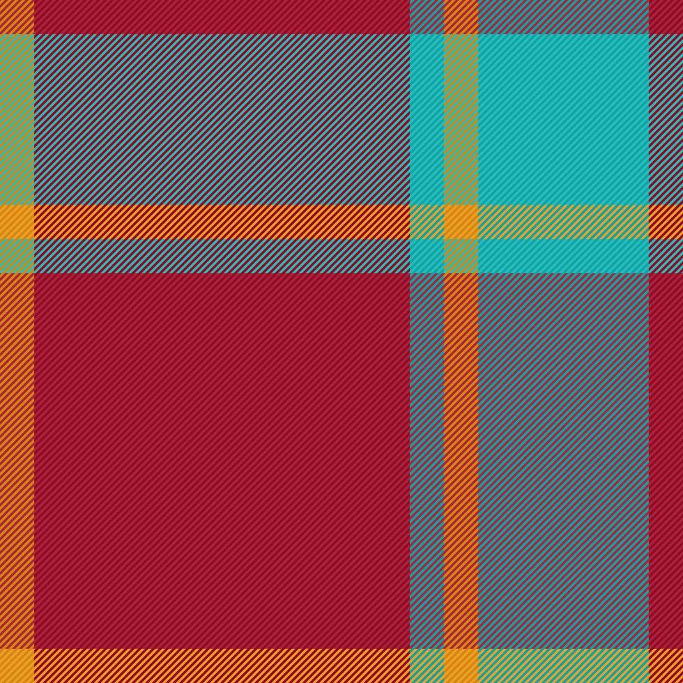 Background fabric plaid. Textile texture tartan. Vector check pattern seamless.