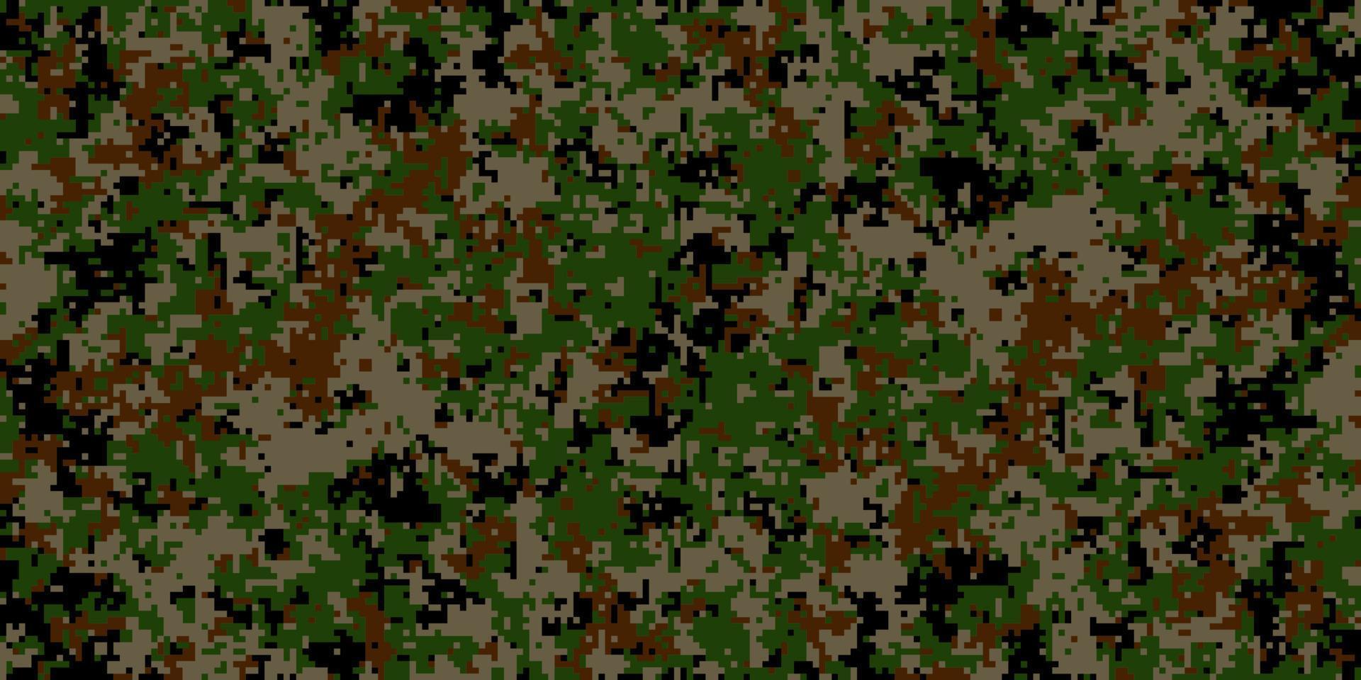 Pixel camouflage for a soldier army uniform. Modern camo fabric design. Digital military vector background.