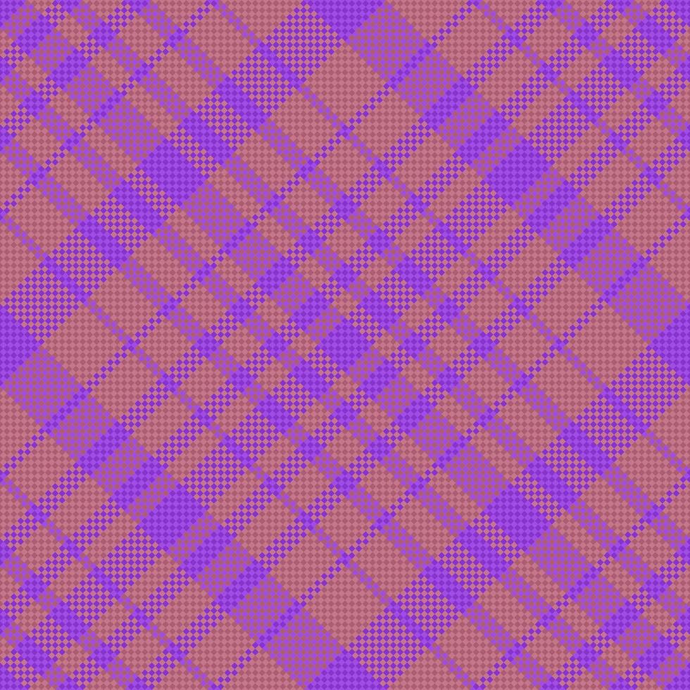 Textile check background. Tartan plaid texture. Pattern vector fabric seamless.