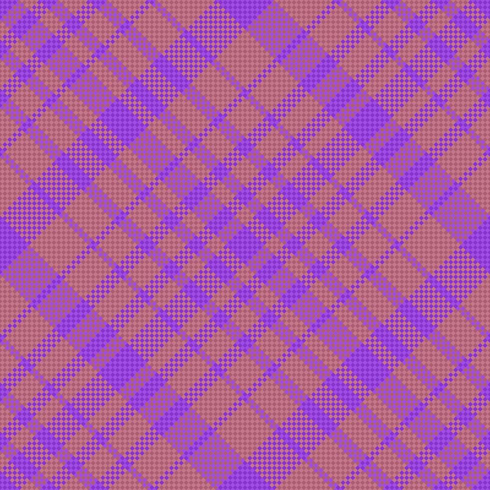 Textile check background. Tartan plaid texture. Pattern vector fabric seamless.