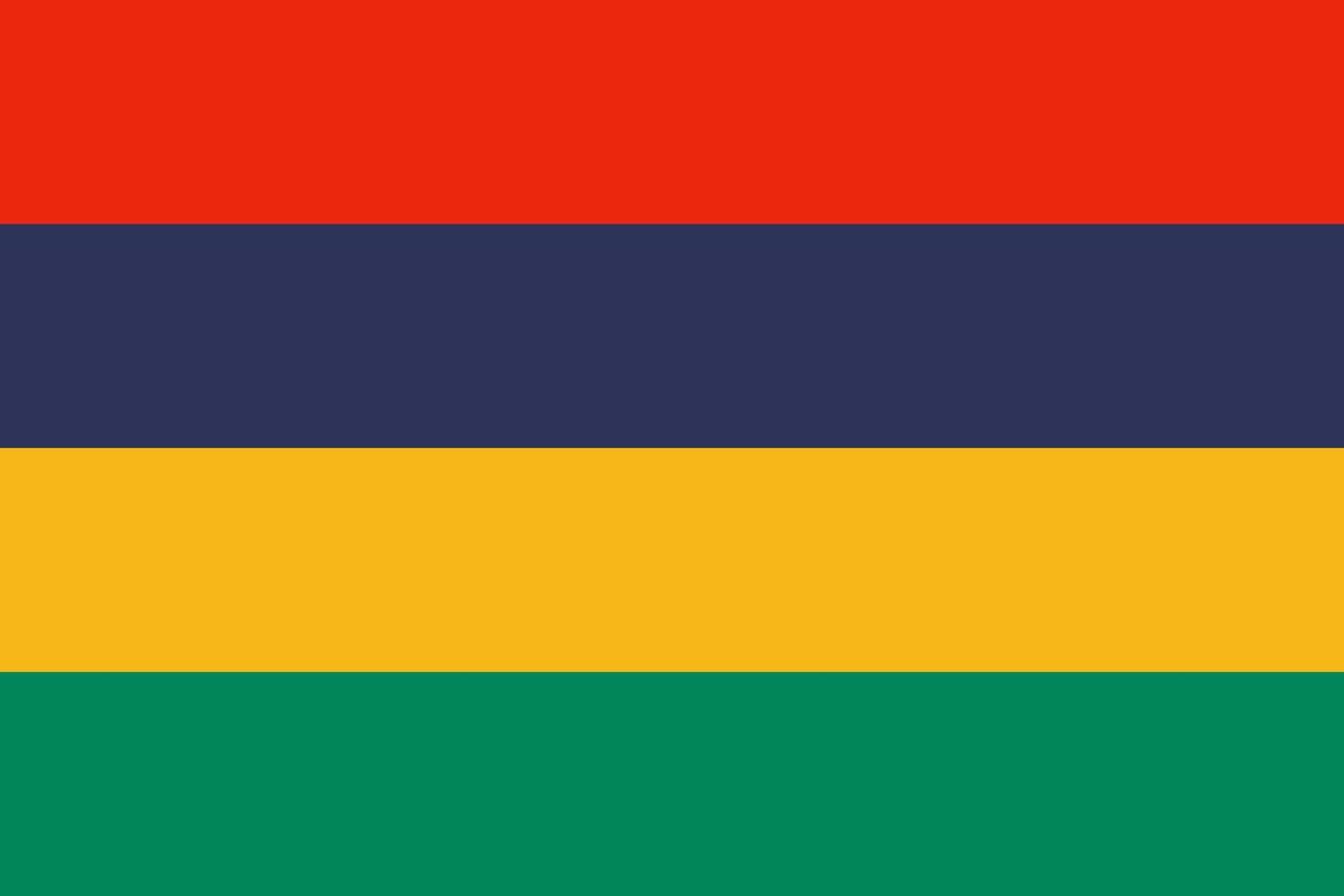 Simple flag Correct size, proportion, colors. vector