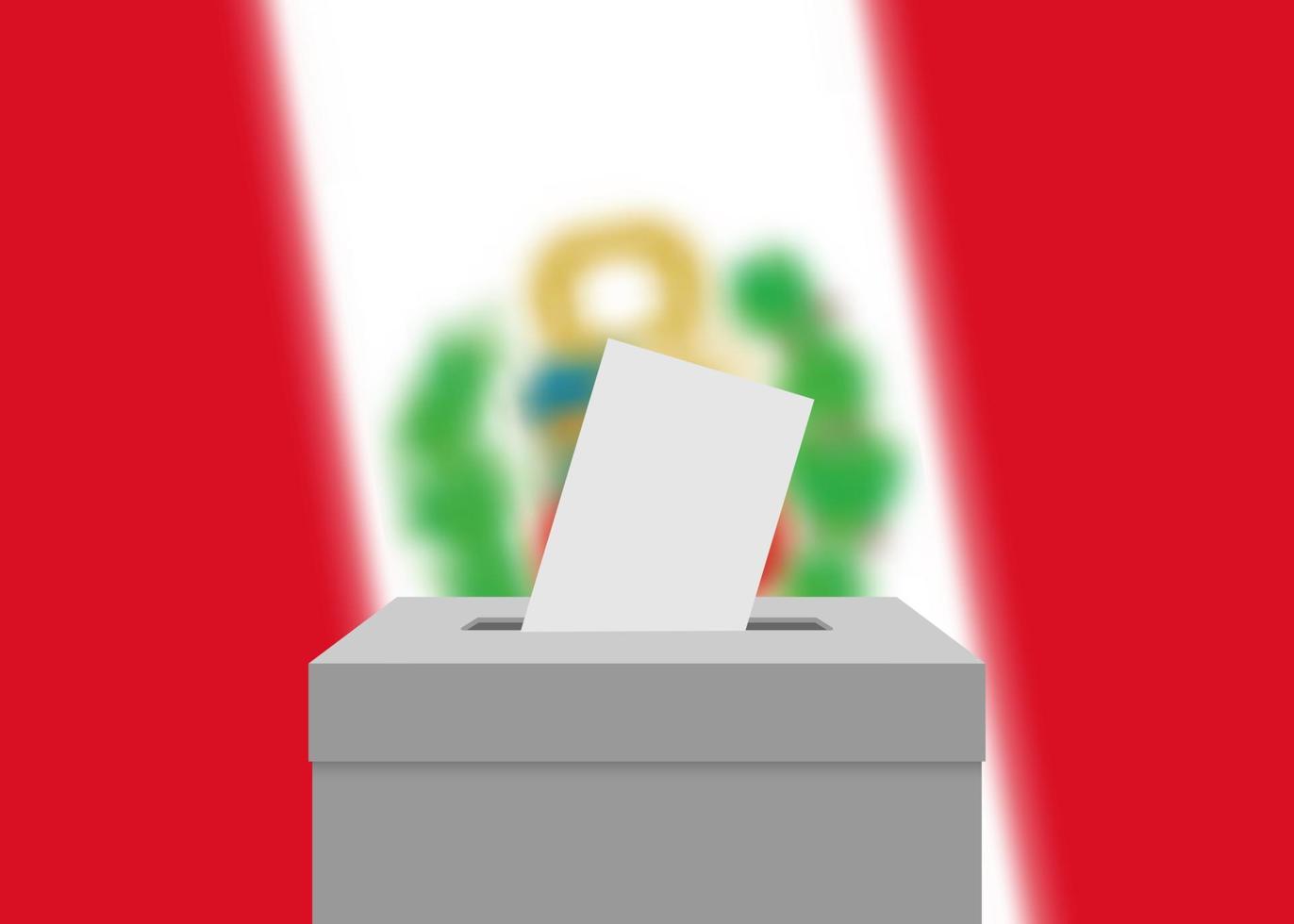 Election banner background vector