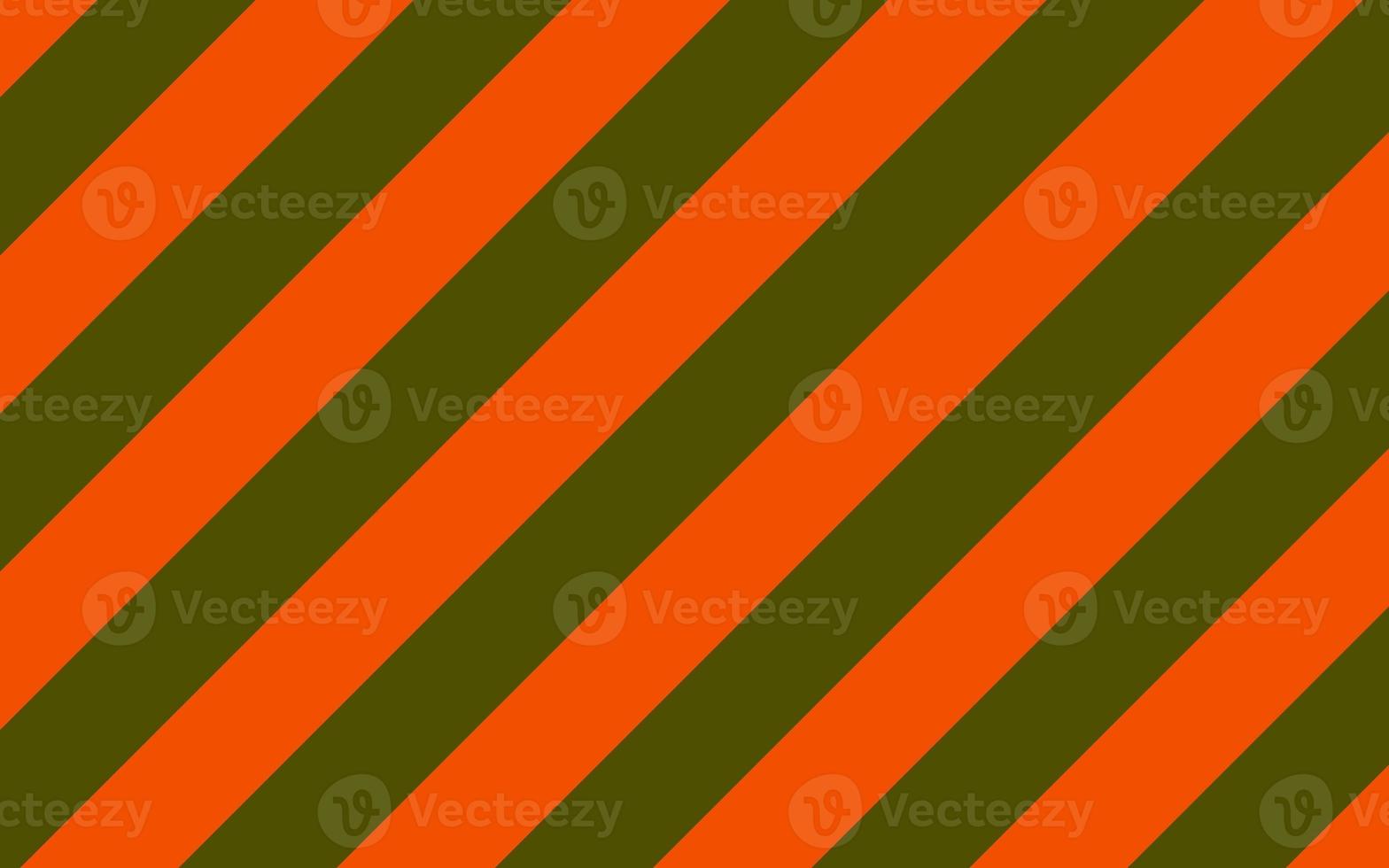 Seamless diagonal olive green and orange pattern stripe background. Simple and soft diagonal striped background. Retro and vintage design concept. Suitable for leaflet, brochure, poster, backdrop. photo