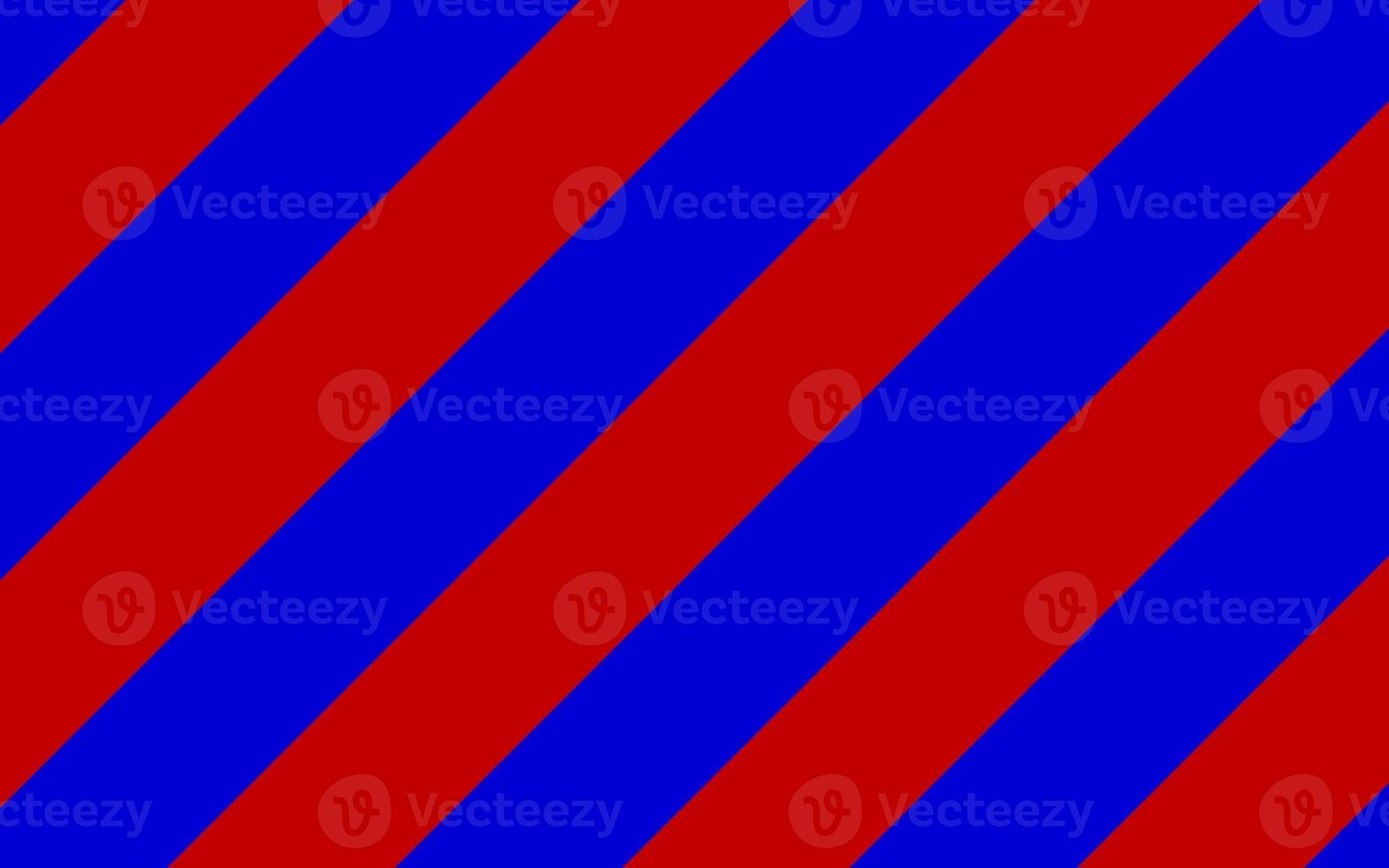 Seamless diagonal blue and red pattern stripe background. Simple and soft diagonal striped background. Retro and vintage design concept. Suitable for leaflet, brochure, poster, backdrop, etc. photo