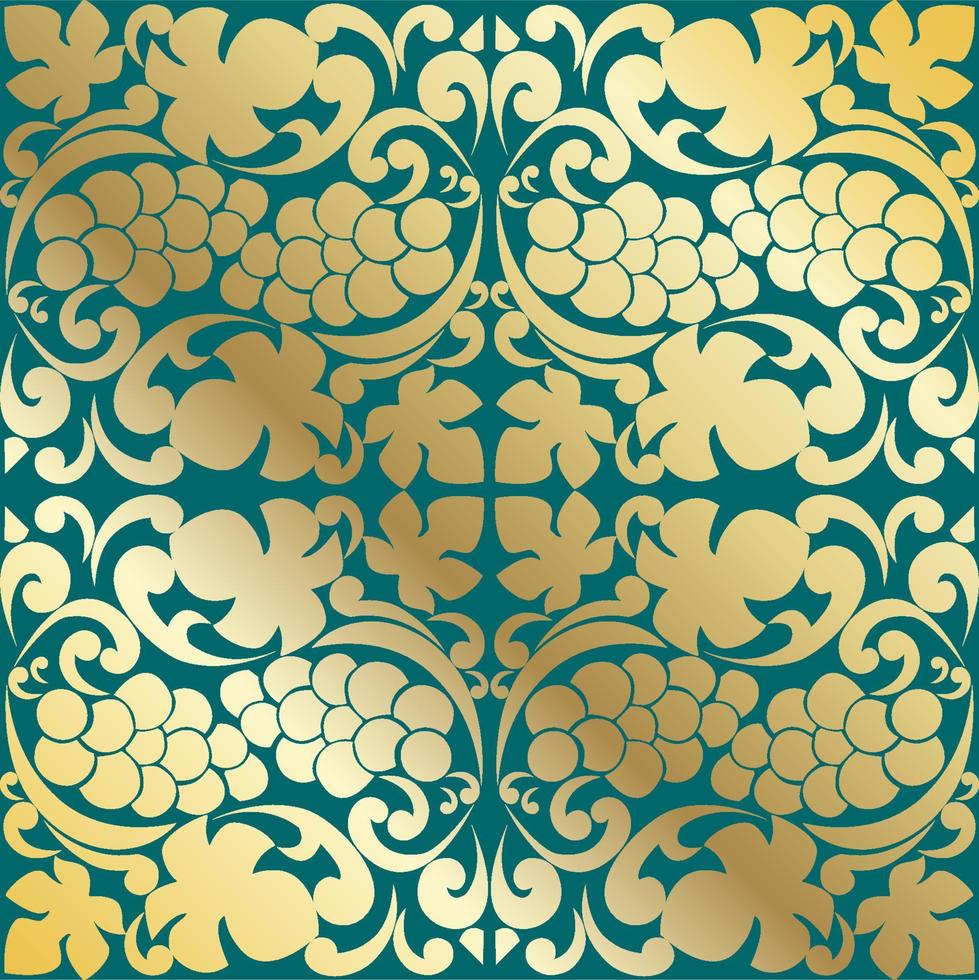 Remolino de ornamento de pergamino barroco vintage de damasco vectorial. remolino del escudo heráldico del monograma victoriano. retro floral patrón de hojas frontera follaje antiguo acanto caligrafía grabado tatuaje. patrones sin fisuras vector