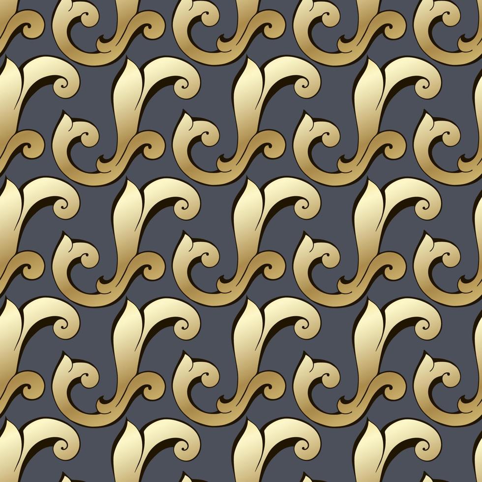 Vector damask vintage baroque scroll ornament swirl. Victorian monogram heraldic shield swirl. Retro floral leaf pattern border foliage antique  acanthus calligraphy engraved tattoo.