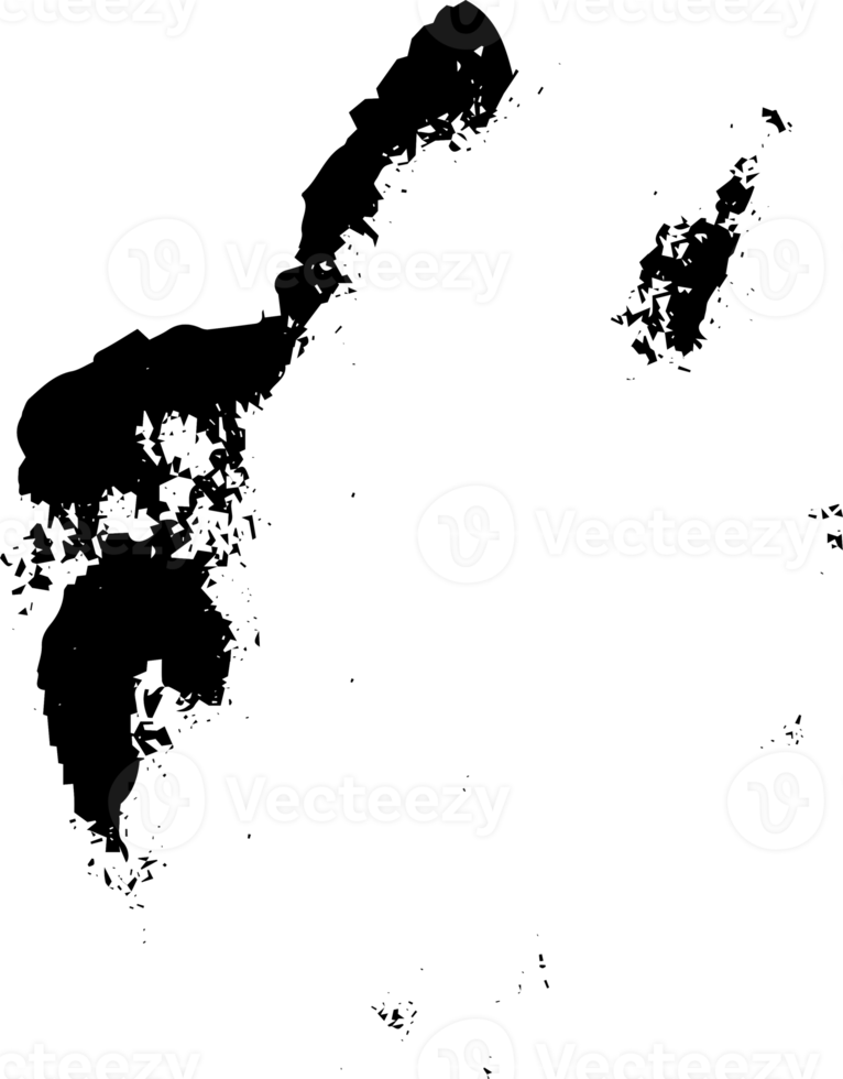 rustiek grunge structuur met graan en vlekken. abstract lawaai achtergrond. PNG grafisch illustratie met transparant achtergrond.