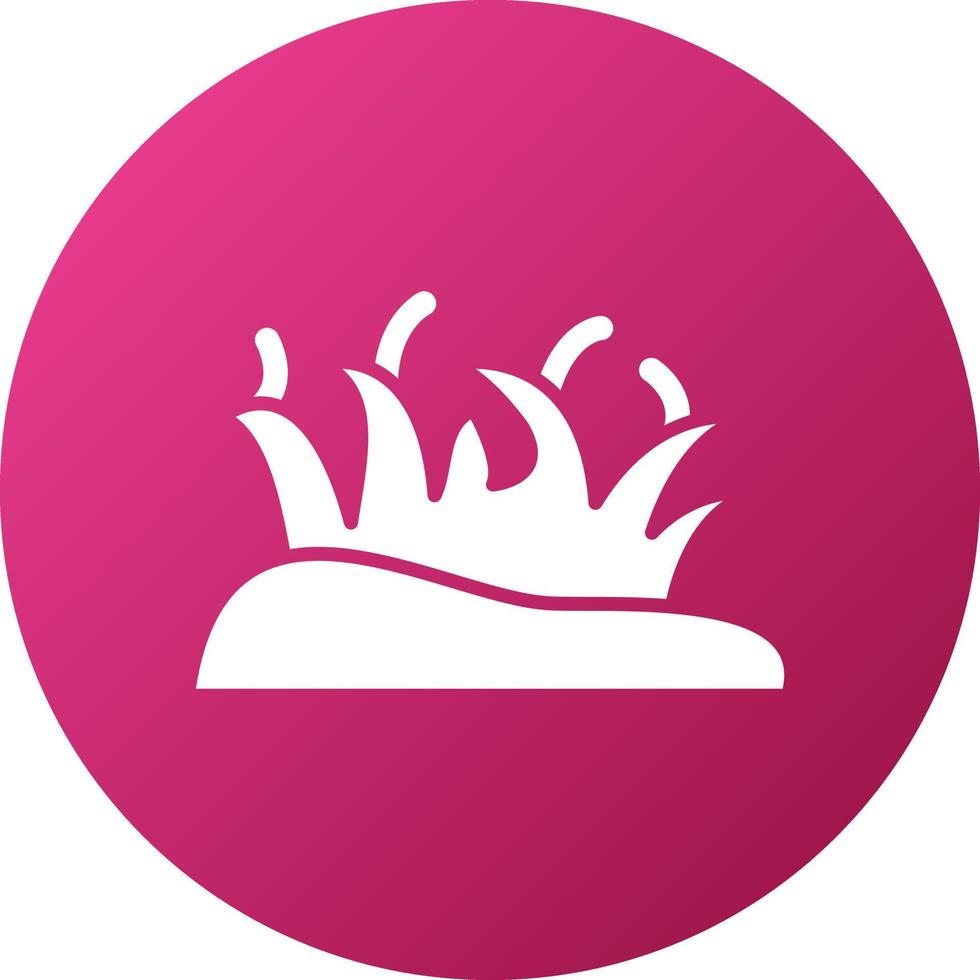 Desert Grass Icon Style vector