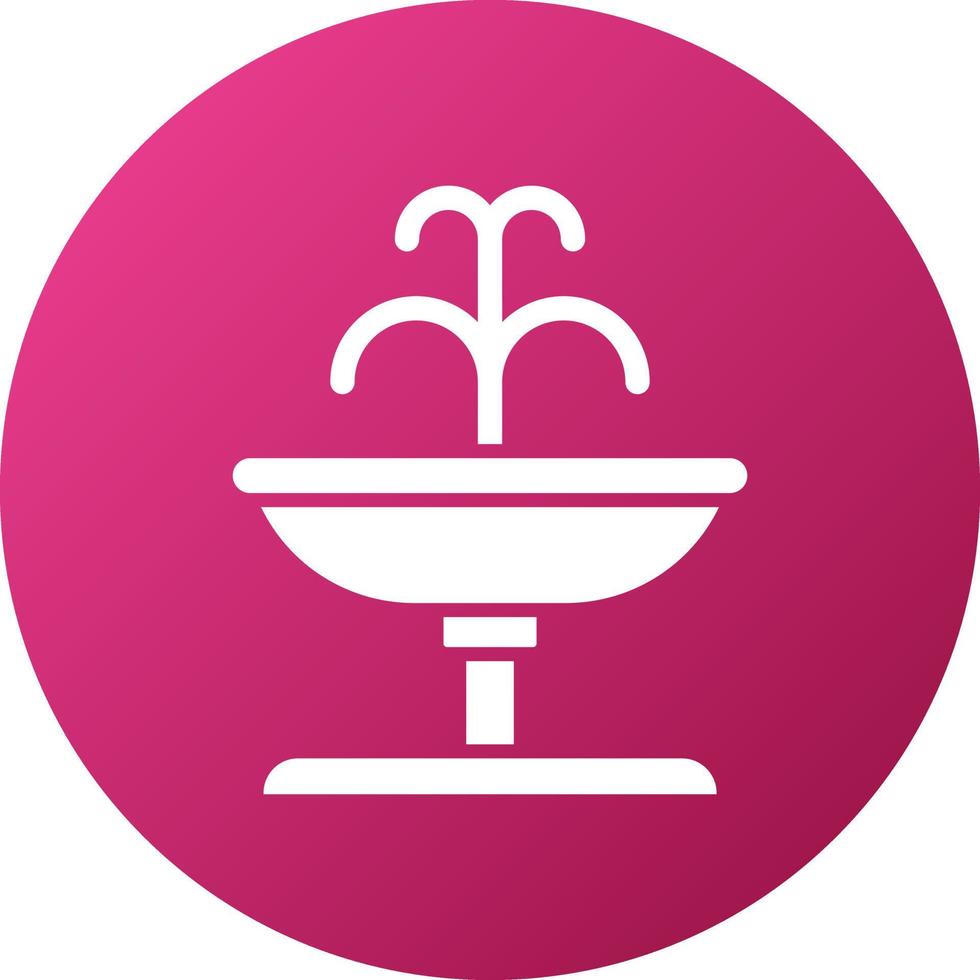 Fountain Icon Style vector