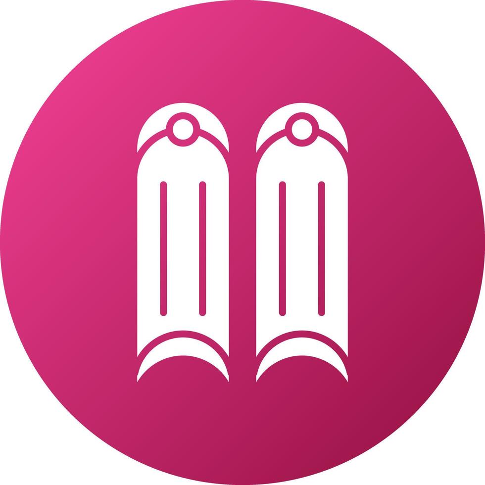 Steel Shank Icon Style vector