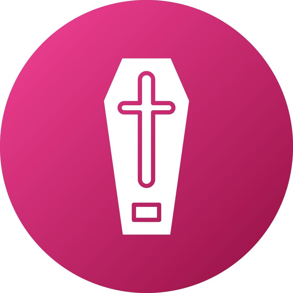 Coffin Icon Style vector