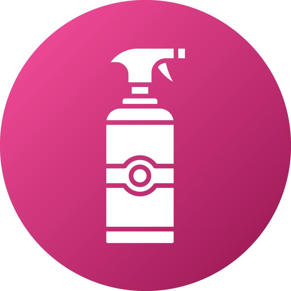 Cleaning Spray Icon Style vector