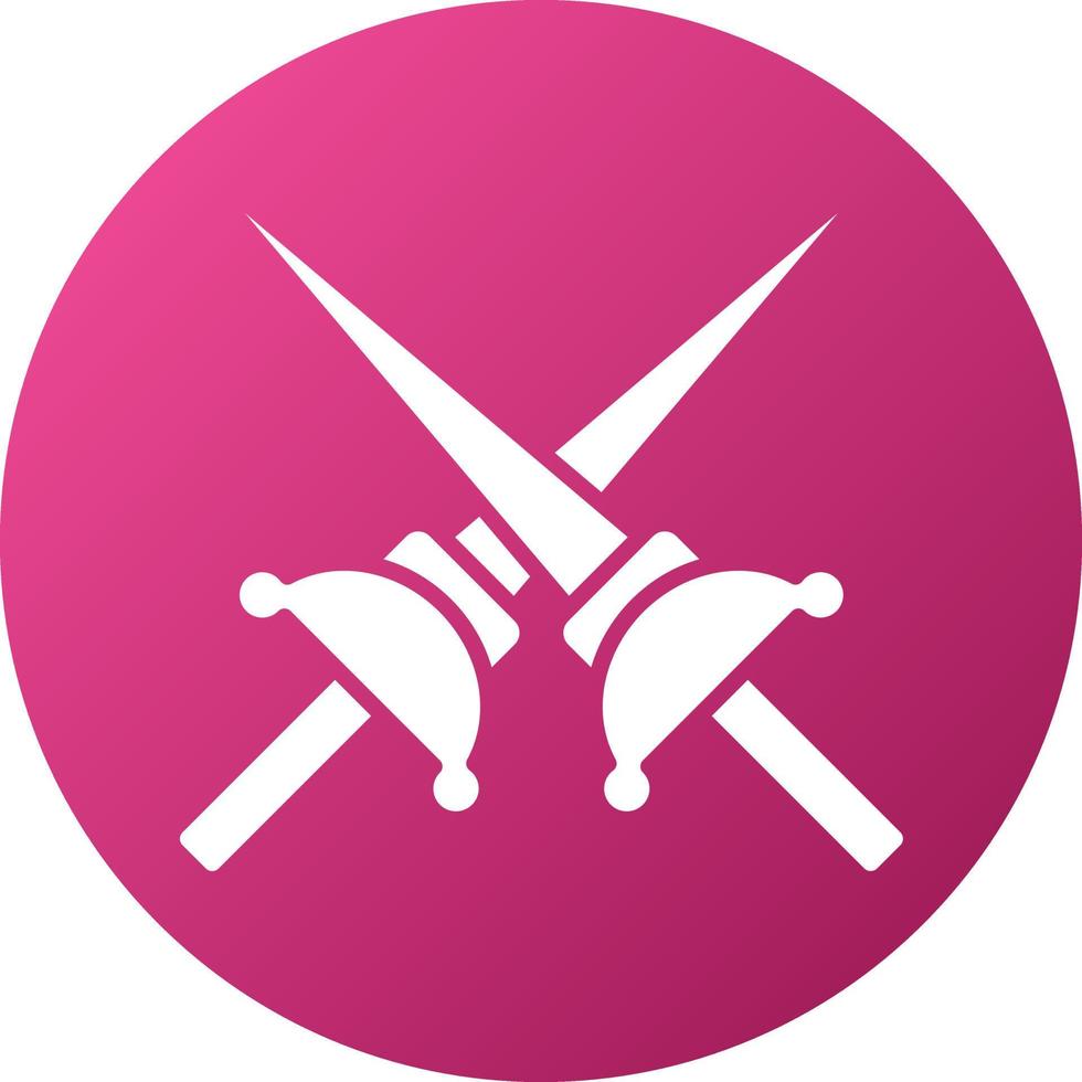 Rapier Icon Style vector