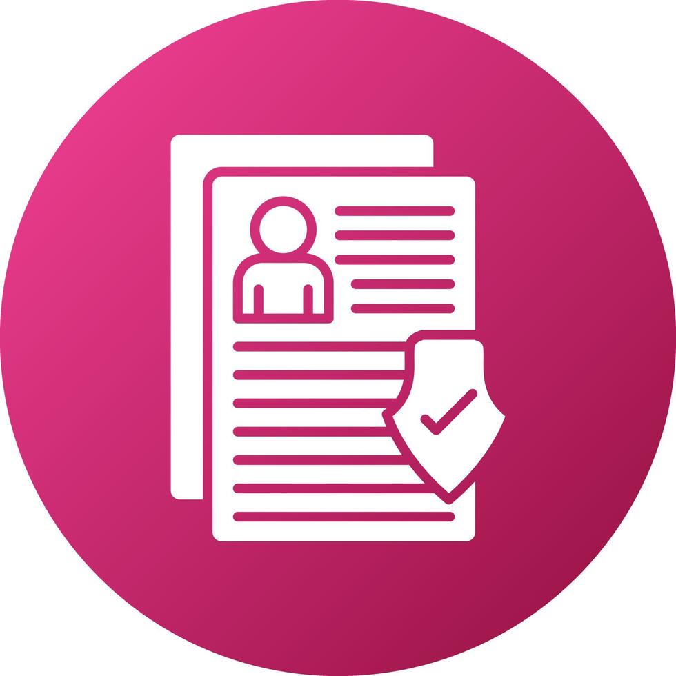 Consent Icon Style vector