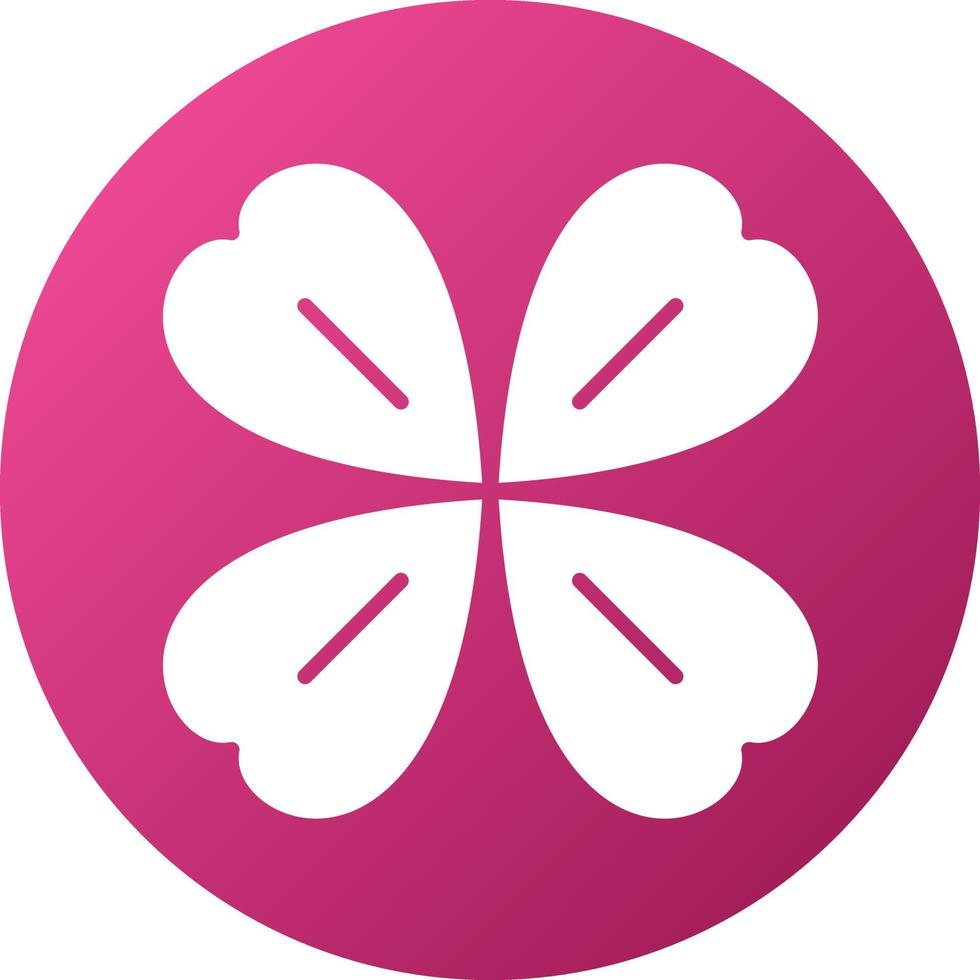 our Leaf Clover Icon Style vector