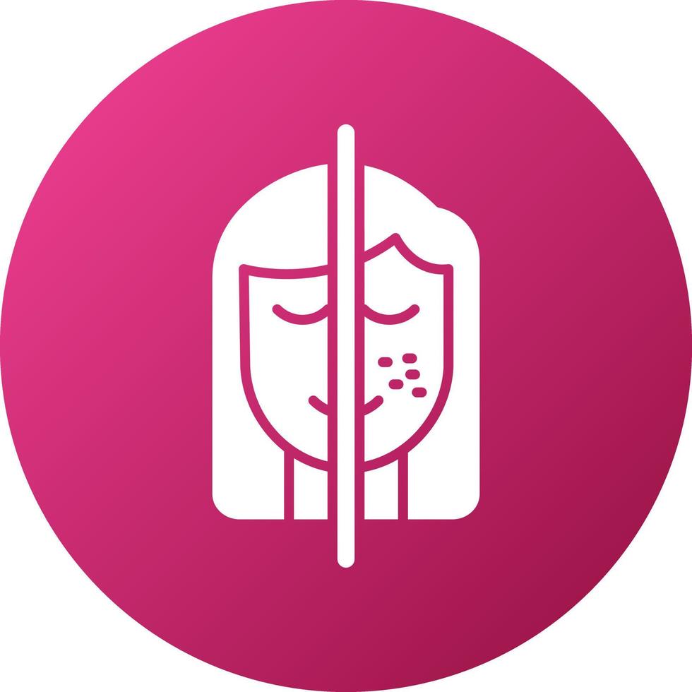 Hyperpigmentation Icon Style vector