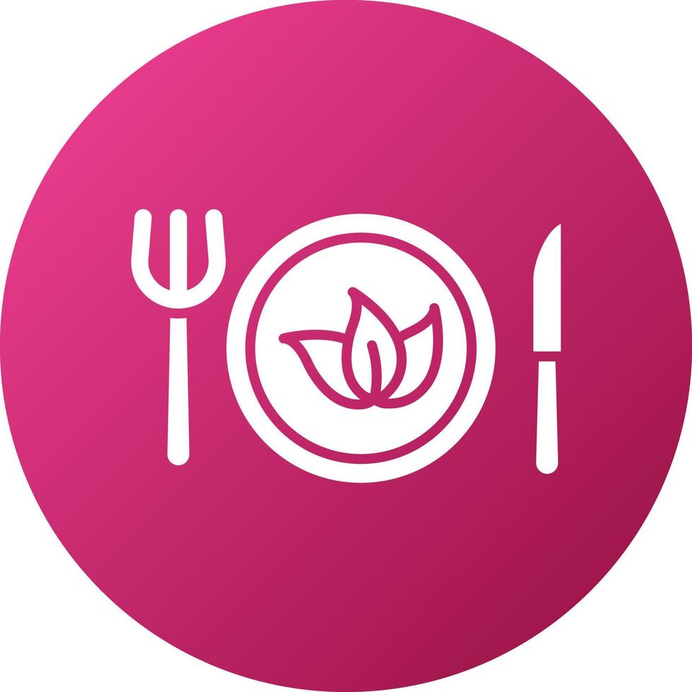 Environmental Vegetarianism Icon Style vector