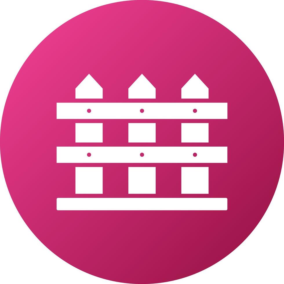 Fence Icon Style vector