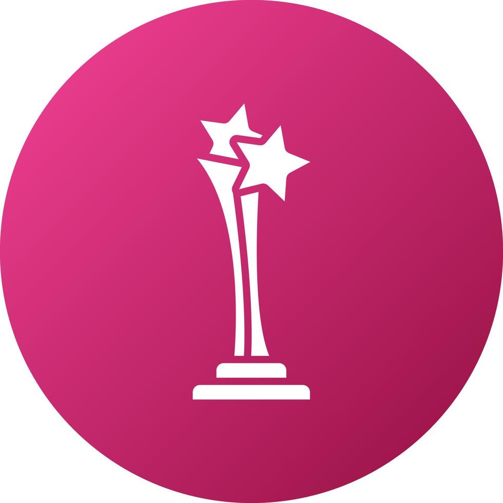 Film Awards Icon Style vector