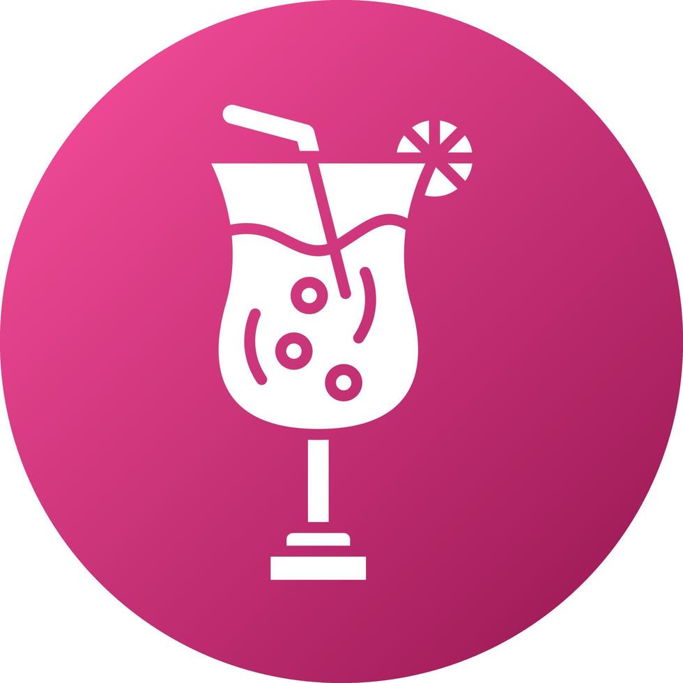 Cocktail Icon Style vector