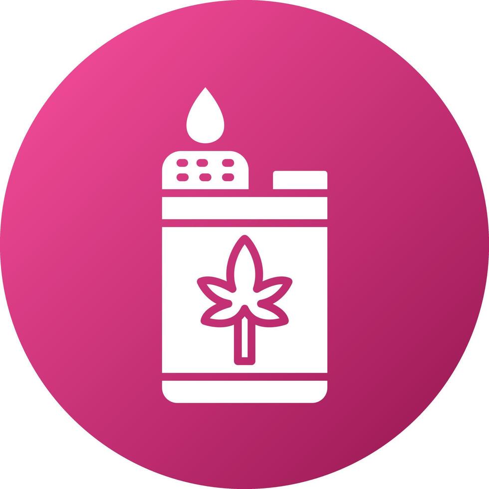 Cbd Vaping Icon Style vector