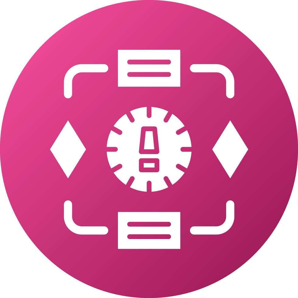 Project Deadline Icon Style vector