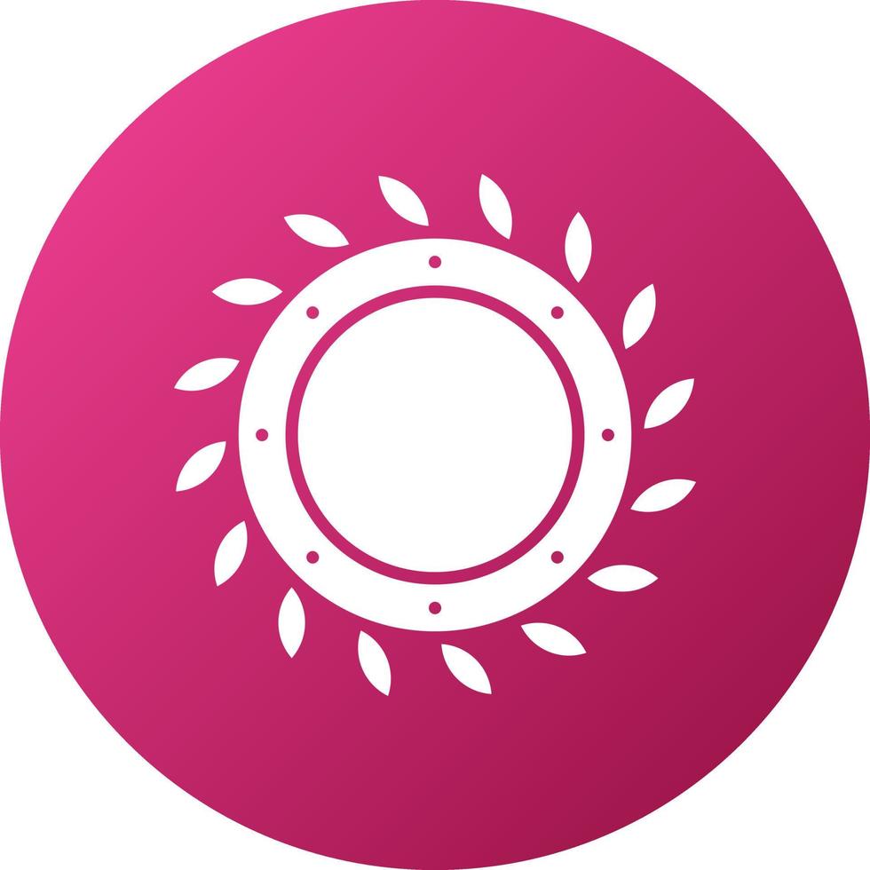 Wreath Icon Style vector