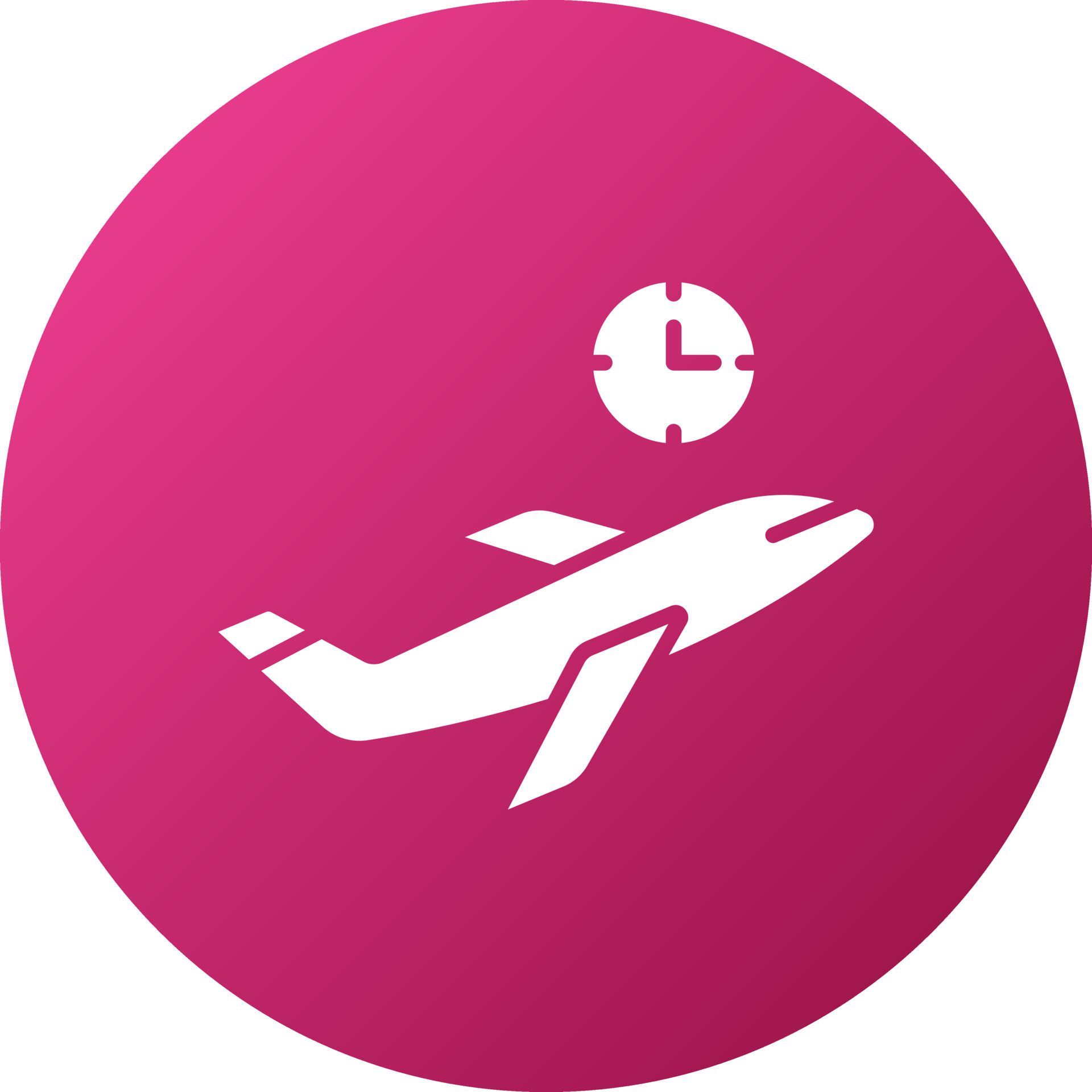 Delayed Flight Icon Style 21811660 Vector Art at Vecteezy