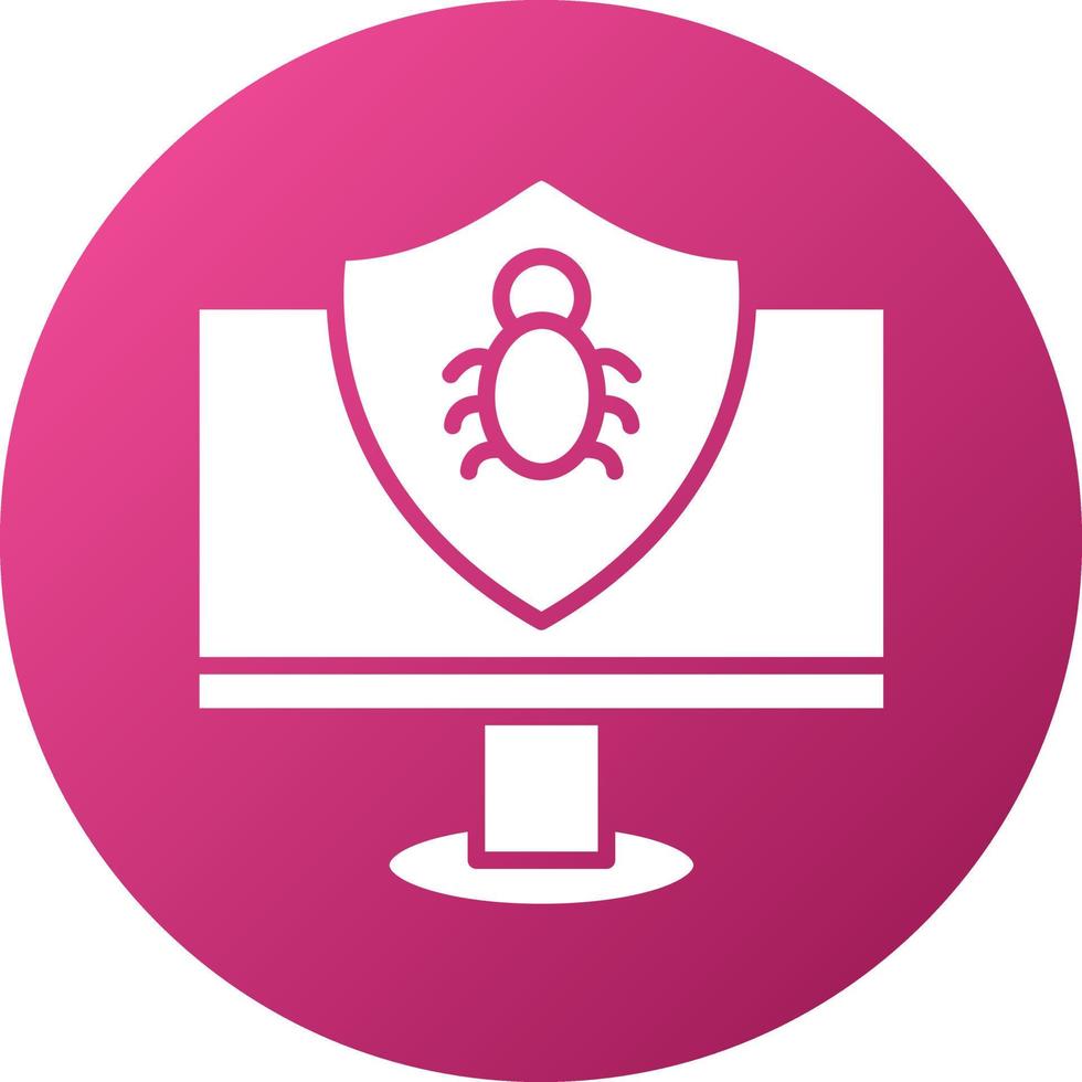 Antivirus Icon Style vector