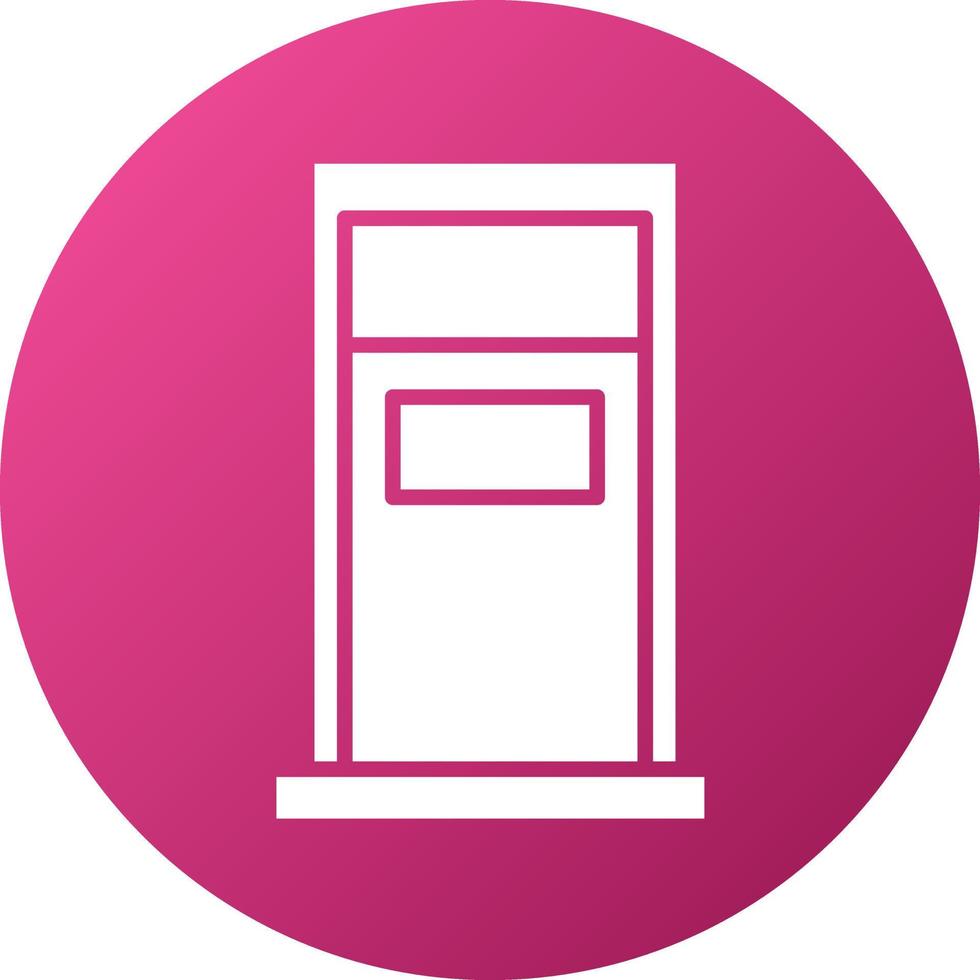 Gas Station Icon Style vector