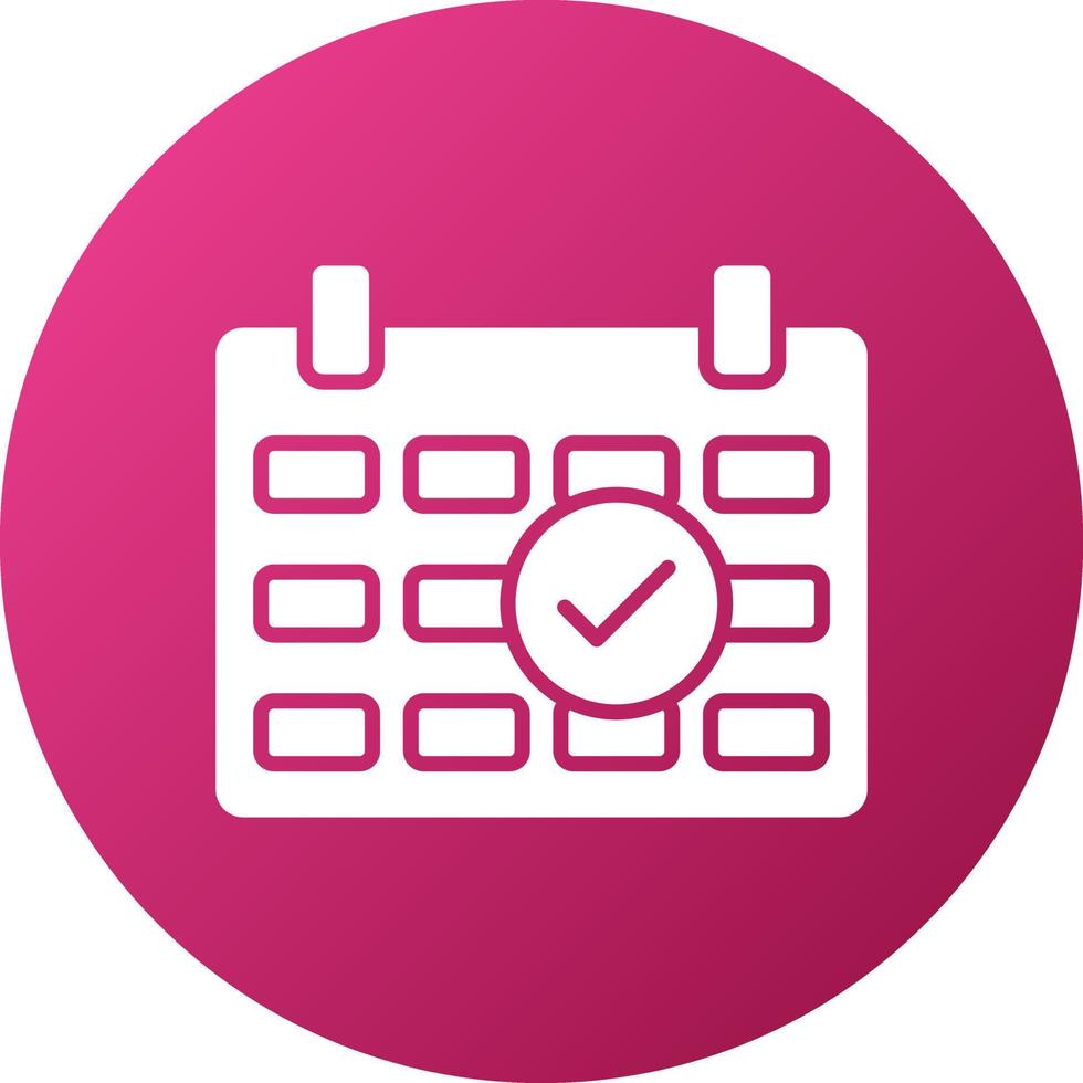 Reservation Icon Style vector