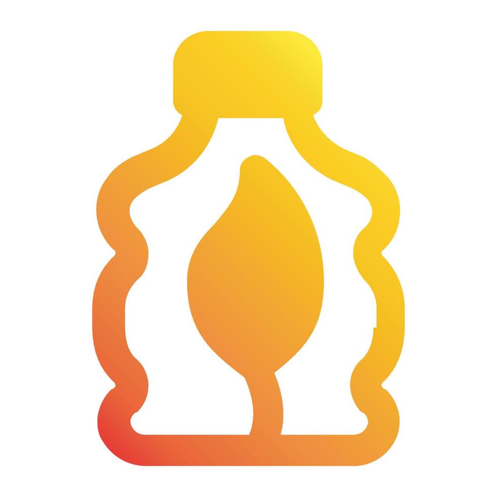 bottle icon vector