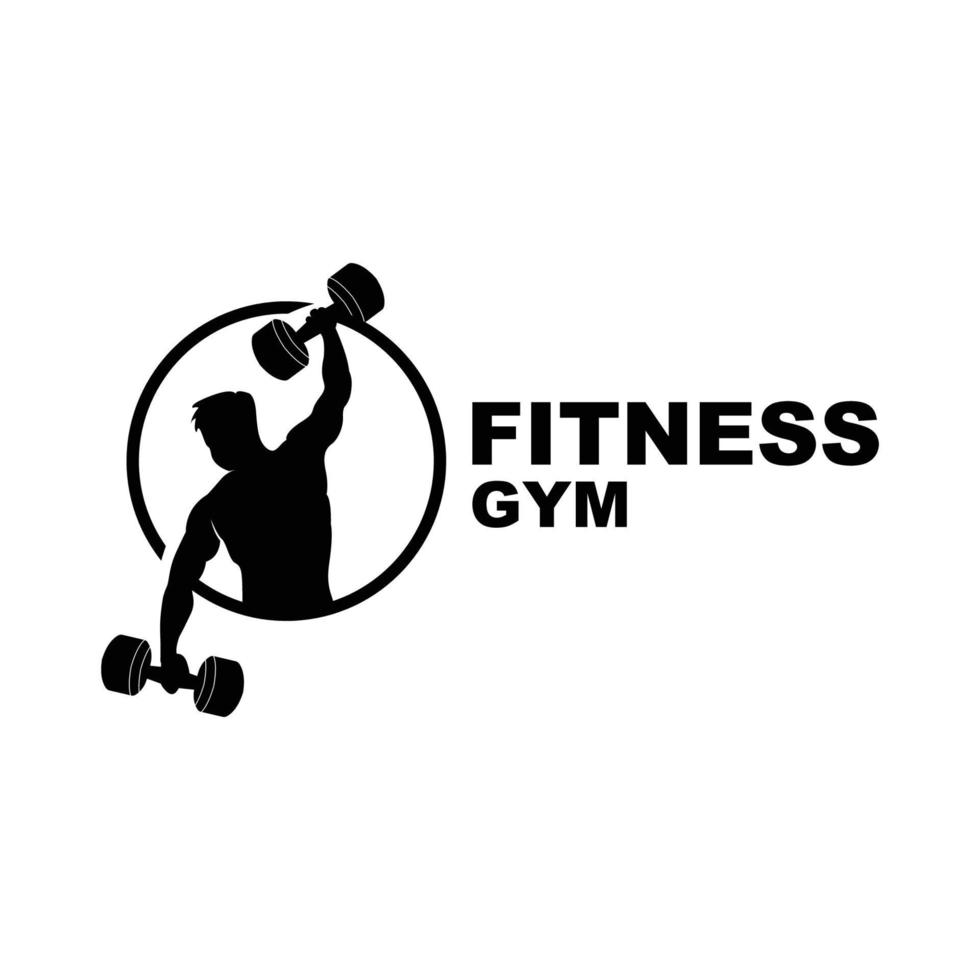 logotipo de gimnasio, vector de logotipo de fitness, diseño adecuado para fitness, equipo deportivo, salud corporal, marcas de productos de suplementos corporales