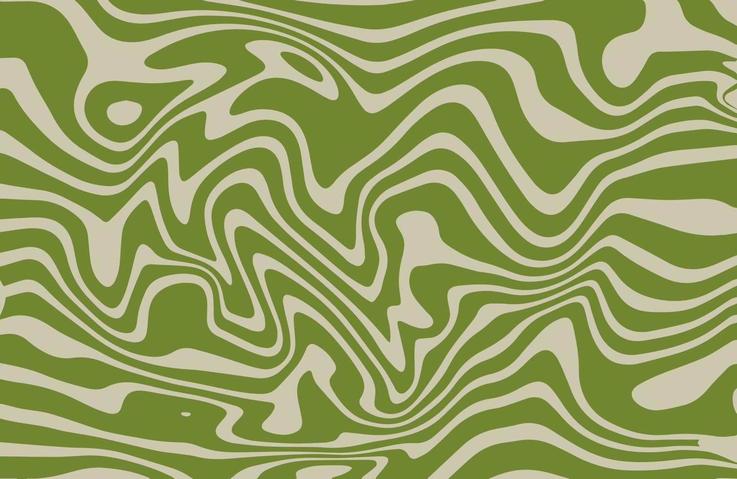 Psychedelic wave groovy poster vector