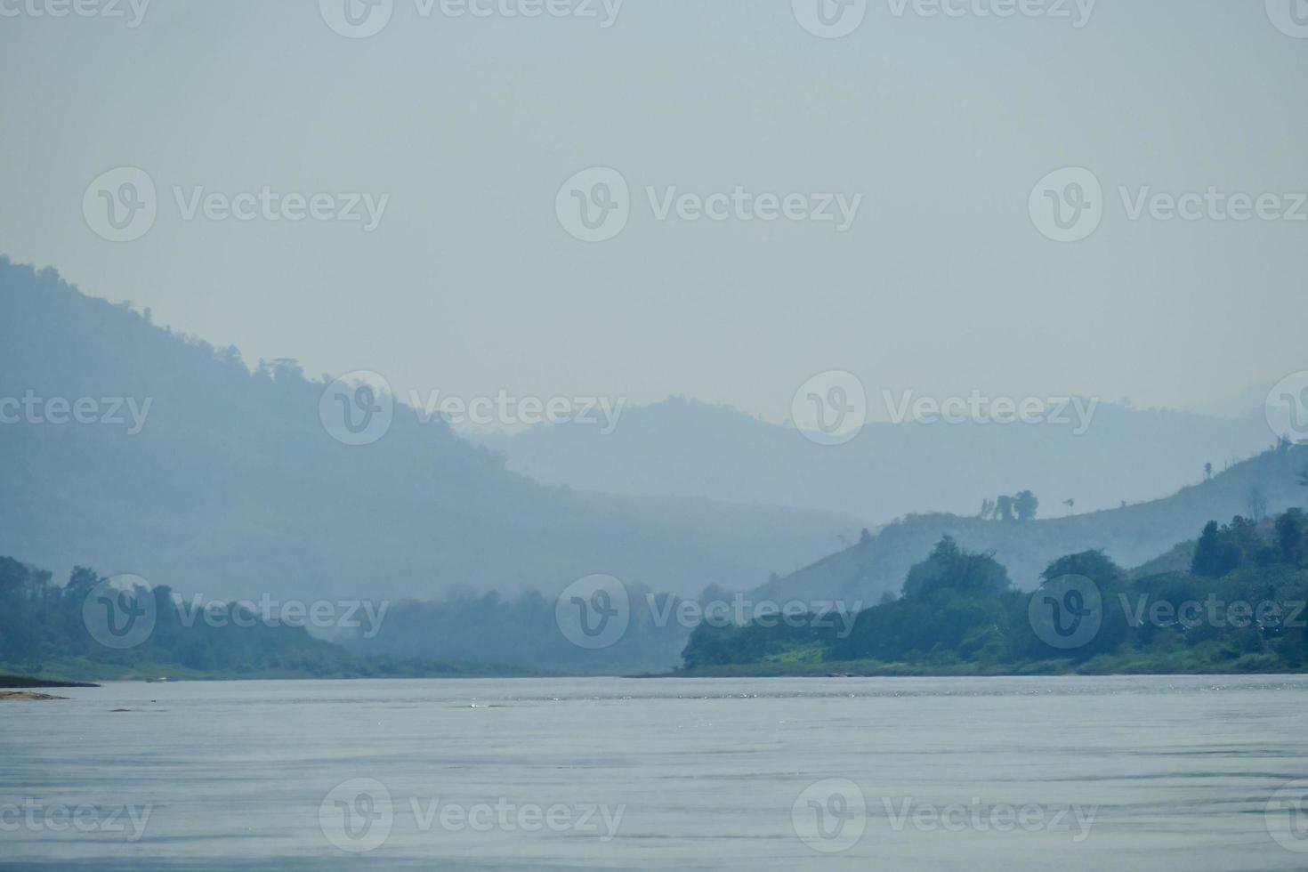 Rural landscape in Asia photo