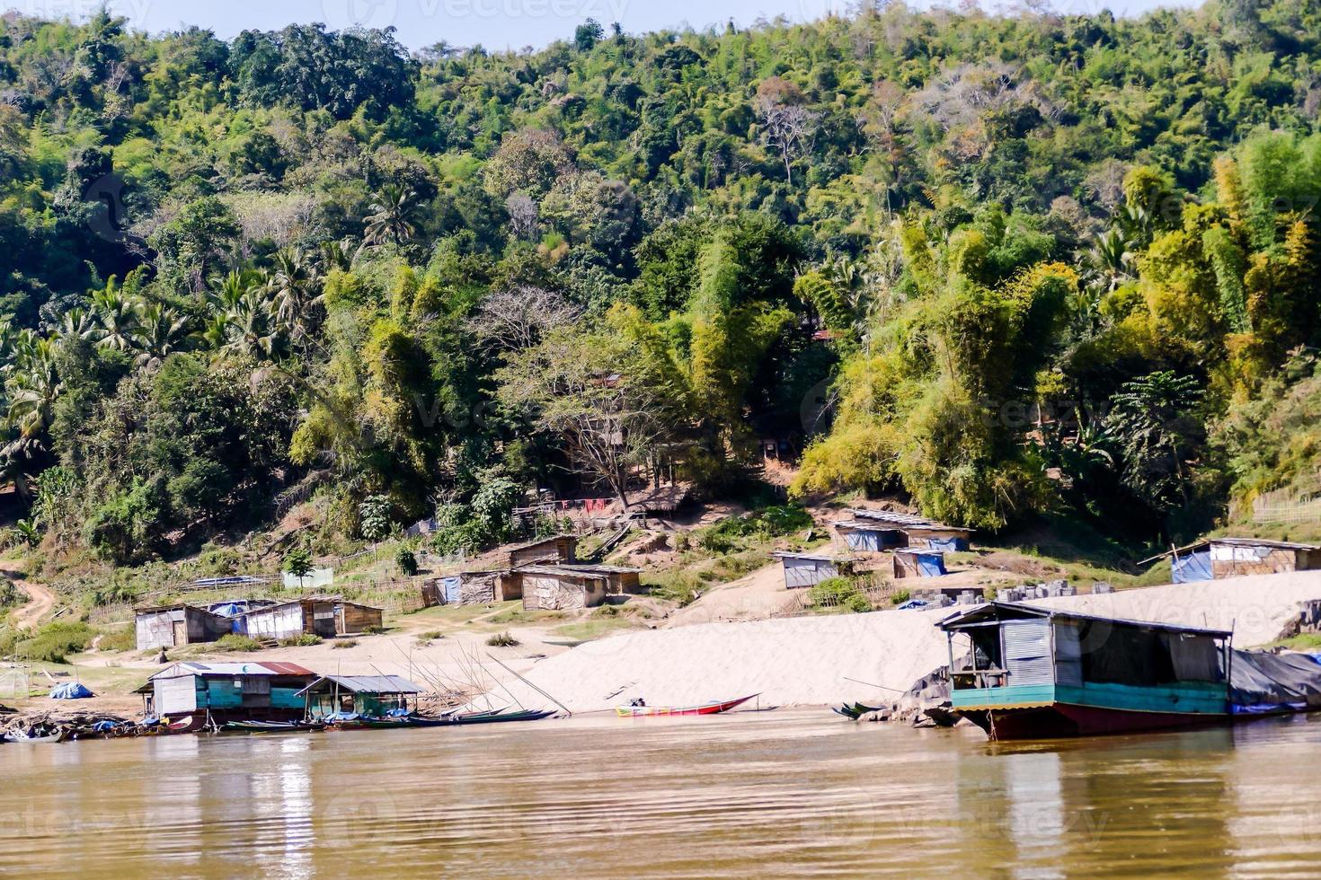 Rural landscape in Asia photo