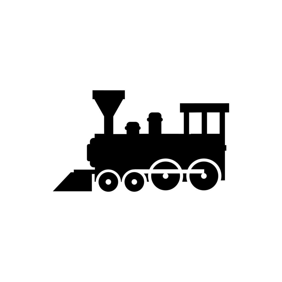 niños tren icono vector. público transporte ilustración signo. ferrocarril símbolo. vector