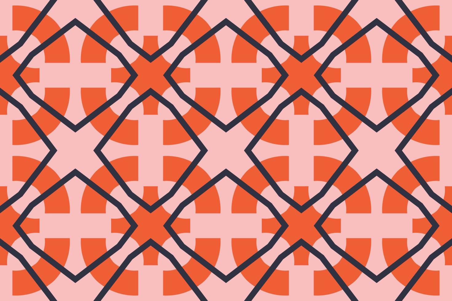 Retro Vintage Antique Abstract Wallpaper Background Seamless Endless Pattern vector