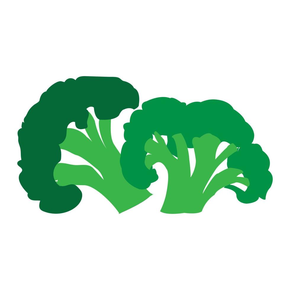 brócoli icono vector