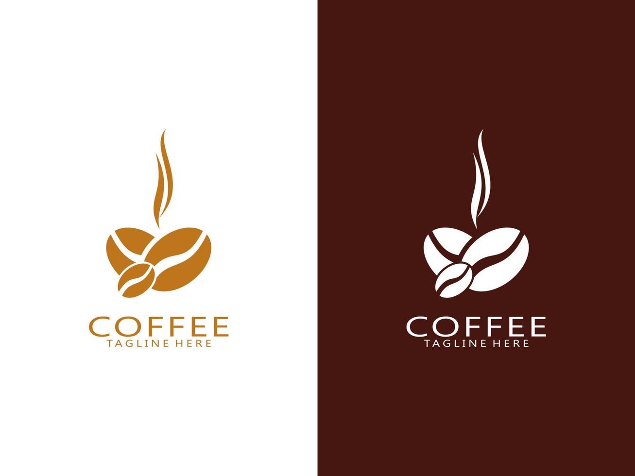 Coffee logo design template, Vector coffee logo for coffee shop and any business related to coffee.